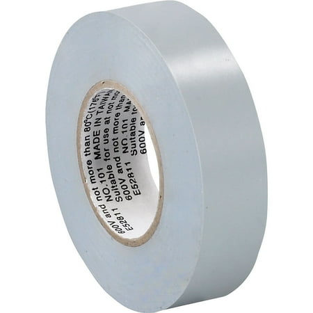 UPC: 0848109018904 | Aviditi T96461810PKT 0.75 in. x 20 yards Gray Electrical Tape – Pack of 10