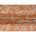 thumbnail image 5 of oneOone Velvet Orange Fabric Block Craft Projects Decor Fabric Printed By The Yard 58 Inch Wide-JQ, 5 of 5