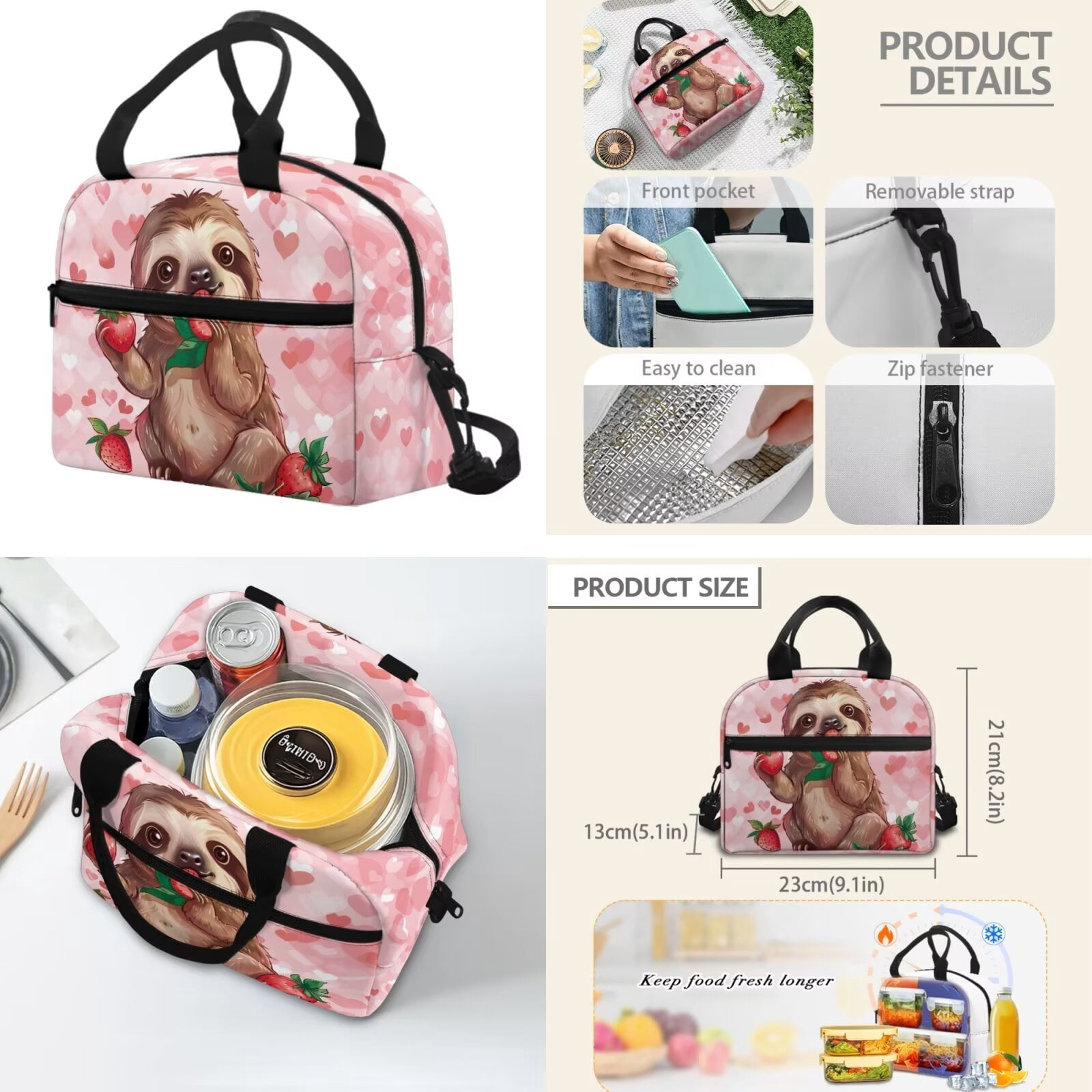 Pzuqiu Flag Wolf School Backpack for Boys 4 pcs Students Book Bag Schoolbags Preschool Back Packs with Lunch Box Pencil Case Water Bottle Holder for Boys Back to School