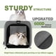 thumbnail image 4 of Transportadora para mascotas GAPZER 46 x 28 x 28 cm, blanda, plegable, gris, 4 of 9