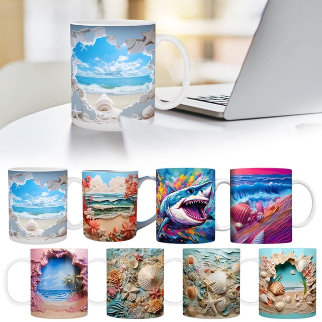 Precios de Descuento Únicos, Taza de café de cerámica de 350 ml, taza de té Akmoler