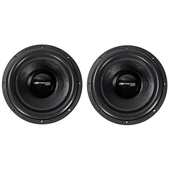 2) Rockville DESTROYER 15D2 15" Competition Car Audio Subwoofers USA Voice Coils