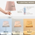 thumbnail image 4 of BZSMCE Table Lamp Creative Radiant Wings Pattern Simple Pattern Night Light, 4 of 8