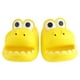 thumbnail image 1 of Sandalias de punta abierta con forma de dinosaurio de dibujos animados para niños y niñas, pantuflas de suela gruesa de EVA suave, longitud interior de 170 cm, 24 a 25 cm, color amarillo, 1 of 15
