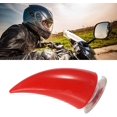 thumbnail image 3 of Decoración para casco de motocicleta de 2 piezas, bocina para casco de motocicleta, para motocicleta (rojo), 3 of 4