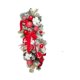 thumbnail image 3 of Guirnalda navideña con luces para escaleras, festivales navideños, decoración artificial Rojo, 3 of 9