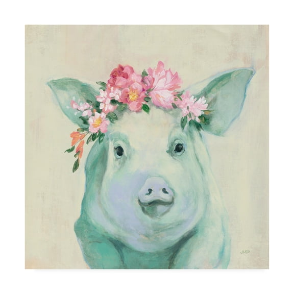 Trademark Fine Art 'Festival Girl IV' Canvas Art by Julia Purinton