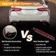 thumbnail image 3 of Rear Bumper Reflector Brake Tail Light Sequential Turn Signal Lamp for Toyota Camry Sienna Avalon Si, 3 of 5