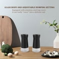 thumbnail image 6 of Pepper Shakers with Adjustable Pour Holes Elegant Stainless Steel Salt and Dispenser Perfect for Sea Salts 2Pcs, 6 of 8