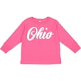 thumbnail image 3 of Inktastic Ohio Text Boys or Girls Long Sleeve Toddler T-Shirt, 3 of 5