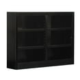 thumbnail image 3 of Concepts in Wood Book Shelf - Wood Bookcase Furniture 48 x 36" - Espresso, 3 of 4