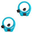 thumbnail image 2 of Naiovety Cable de bloqueo de bicicleta 4 dígitos antirrobo bicicleta de montaña ciclismo de carretera motocicleta seguridad al aire libre repuesto azul Type1 NO1 Naiovety CBP254193, 2 of 5