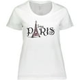 thumbnail image 3 of Inktastic J'aime Paris Women's Plus Size T-Shirt, 3 of 5