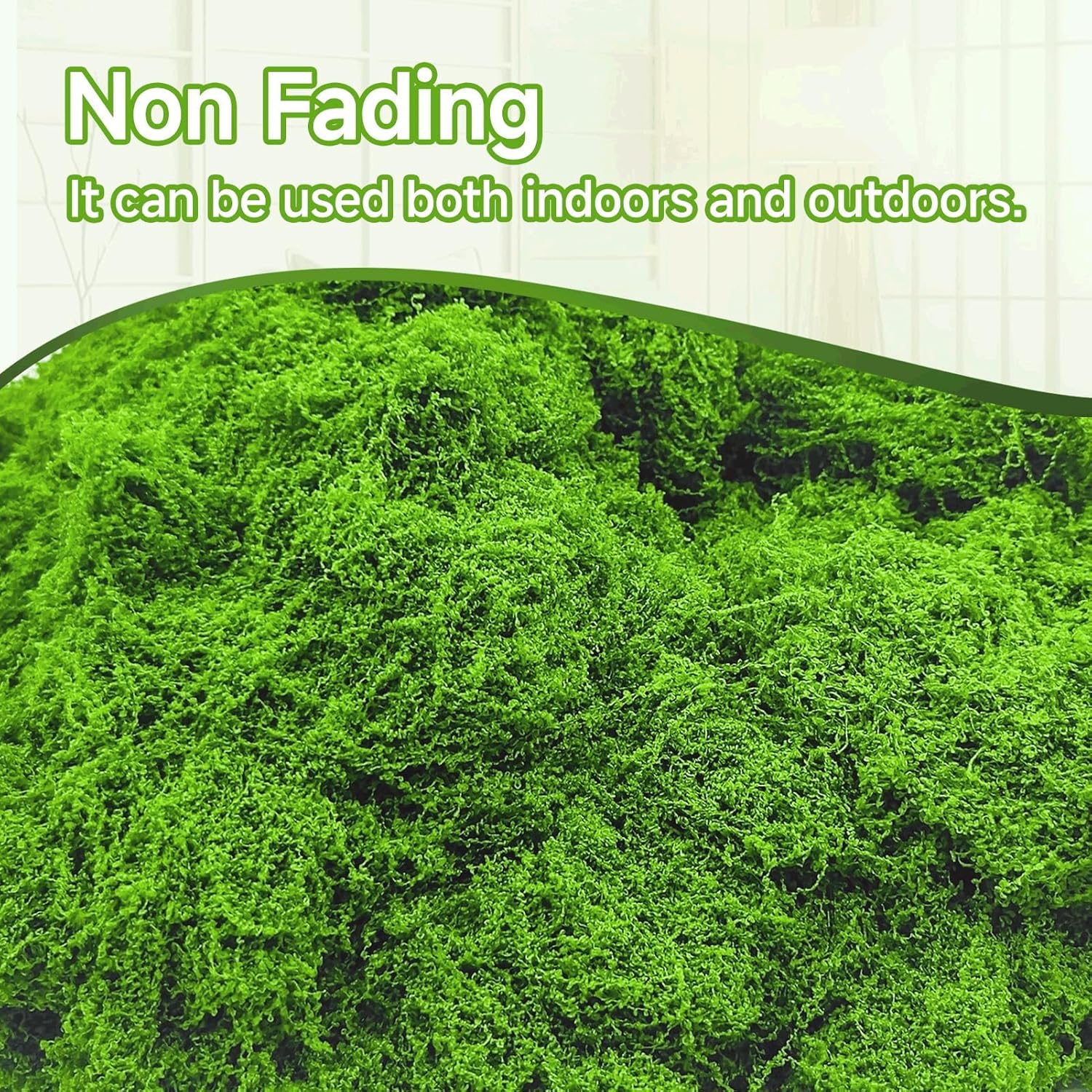 Artificial Moss for Potted Plants, Crafts, Fairy Garden Decor, DIY, Model Making, Walls, Glass Containers