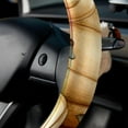 thumbnail image 5 of Thanksgiving Pumpkin 14.5 Inch Printing PVC Leather Car Wheel Cover, Steering Wheel Covers, Auto Accessories, 5 of 6