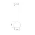 thumbnail image 2 of Afx RXYP12BK Roxy 1 Light 10" Wide Pendant - Black, 2 of 7
