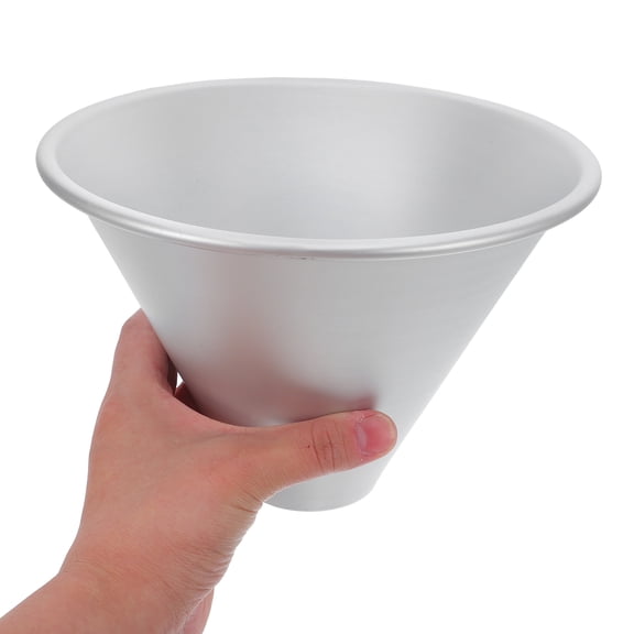 TABLZONE Aluminium Alloy Cone Skirt Cake Mold Non-Stick Baking Pan for Easy Release and Perfect Cakes
