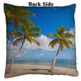 thumbnail image 2 of PKQWTM Palm trees Beach Key West blue sky ocean water Florida Reversible Mermaid Cushion Cover Home Decor Sequin Pillow Case Size 20x20 inches, 2 of 2