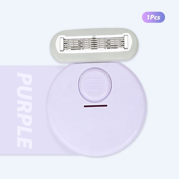Retractable Portable Women's Razor, 5-Layer Blade with Aloe Vera Moisturizing Strip, Compact Safety Shaver for Legs, Underarms & Bikini Area, Travel-Friendly Manual Hair Remover