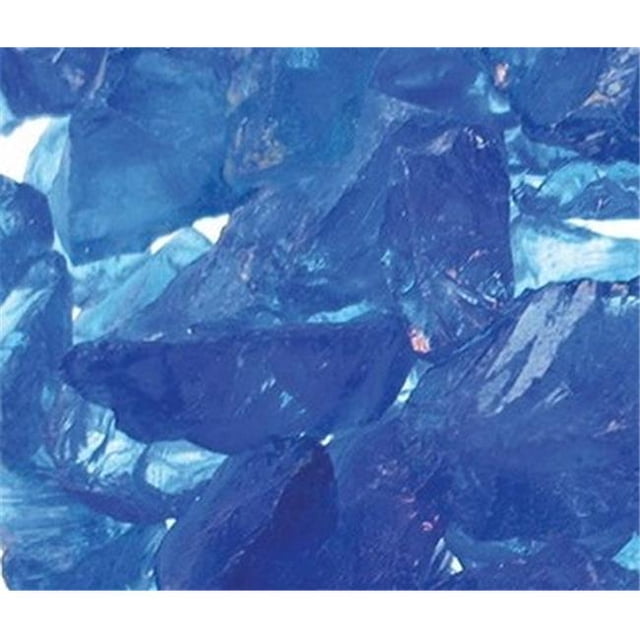 Kit Média en Verre de Cobalt&44; Bleu