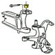 thumbnail image 1 of (1) Buje Para Ajuste De Caster/Camber E-450 Super Duty 2021 A 2022 Ford Delantero MOOG ., 1 of 4