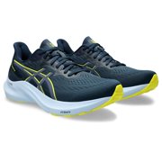 ASICS Men's GT-2000 12 Running Shoes, French Blue/Bright Yellow, US 11.5 D
