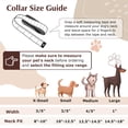 thumbnail image 4 of Mumup Rhinestone Dog Collars for Small Dogs, Pink Pu Leather Fancy Diamond Bling Cat Collar, Glitter Crystal Jeweled Girl Puppy Collars for Female Pet Dogs, 4 of 4