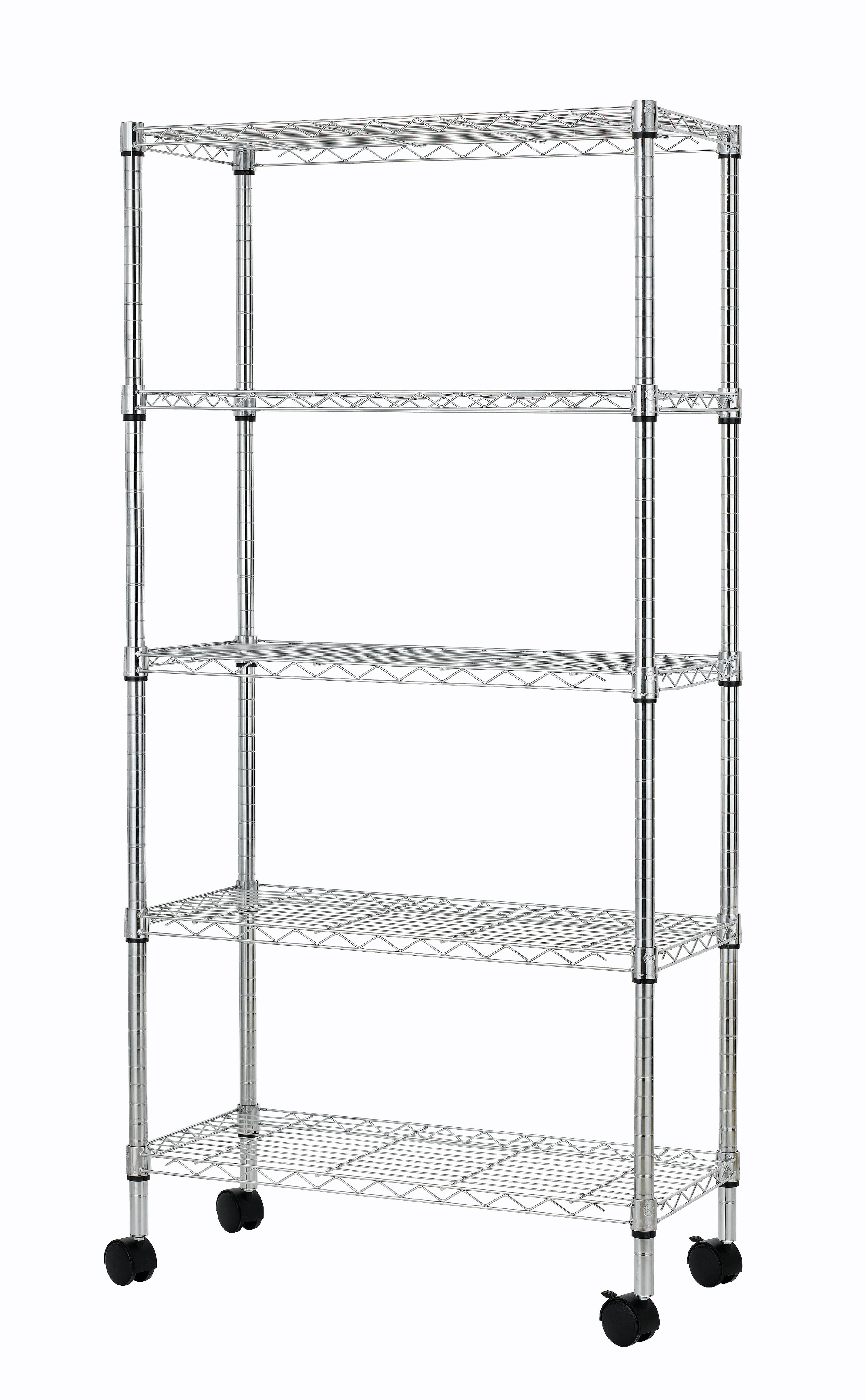 Wire Shelf Liners 14 x 30 Inch, Set of 5 with Bonus S-Shaped Hooks