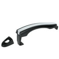 thumbnail image 1 of Manijas de puerta exterior de automóvil Unique Bargains del lado delantero izquierdo para Hyundai Azera 2006-2011 ABS Negro, tono plateado, 1 Pcs, 1 of 6