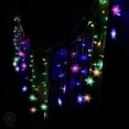 thumbnail image 4 of OUSITAID Christmas 96LEDs Snowflake Fairy String Curtain Window Light LED Starry Christmas String Lights for Holidays Wedding Party Decor (Warm Light)（Buy 2 Get 1 Free）, 4 of 9