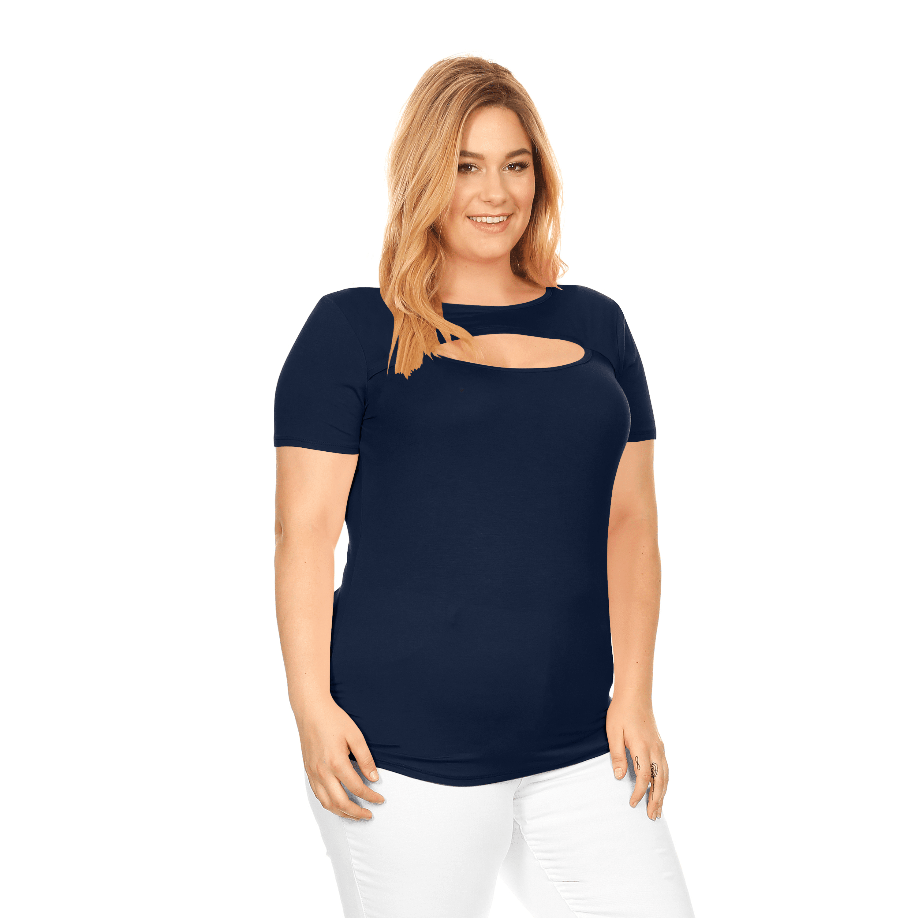 women's keyhole tops