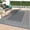 grey&white, variant on DEORAB 6'x9' Outdoor Rugs Waterproof Patio Reversible Plastic Carpet Camping Outside Mat,Coffee & Brown