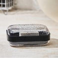 thumbnail image 3 of Lunxisen 1 Pcs Soap Box Student Dormitory Home Bathroom Sealed Cover Waterproof Dripping Soap Case For Travel, 3 of 7