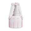 Majesty Baby Bassinet with Canopy - White/Pink Bedding