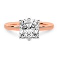 thumbnail image 4 of IGI Certified 4 Carat Cushion Shape Lab Grown Diamond Engagement Ring | 14K Rose Gold |Solitaire Lab Diamond Ring | FG-VS1-VS2 Quality Friendly Diamonds, 4 of 6