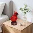 thumbnail image 1 of Lámpara de pájaro, figura de resina, lámpara de mesa, adorno único, decoración del hogar, luz de pájaro para mesita de noche, decoración interior del S, 1 of 8