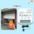 thumbnail image 2 of Amdohai Tuya ZigBee Garage Door Opener Controller Mobilephone APP Remotely Control Compatible with Alexa Google Home for Voice Control Gateways Needed, 2 of 8
