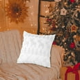 thumbnail image 5 of Christmas Throw Pillow Covers 18x18 Inch Soft Plush Decorative Pillow Cases with Christmas Tree Reindeer Design for Winter Holiday Home Decor Bedroom Sofa Living Room Xmas Farmhouse Style, 5 of 8