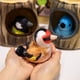 thumbnail image 3 of Muñeco de peluche con forma de nido de pájaro en miniatura, casa en el árbol, estilo kawaii, combinación de pájaro y nido de colores,, 3 of 5