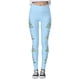 thumbnail image 4 of MKLEKYY Leggings deportivos para mujer, leggings para entrenamiento, leggings con estampado navideño, pantalones con bloques de color, leggings suaves y elásticos. 1902, 4 of 4