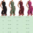 thumbnail image 2 of CHOK Robe d'Été Aguichant Sans Manches pour Femmes Robe Élégante Slim-Noir s, 2 of 2
