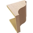 thumbnail image 6 of 11"W x 11"D x 11"H Wide Garner Rough Cedar Woodgrain TimberThane Corbel, Primed Tan, 6 of 6