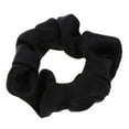 thumbnail image 1 of Coletero grande para el pelo, lazo elástico para el pelo, lazo para el pelo, soporte para , de seda Negro Colcomx scrunchies de seda para el cabello, 1 of 8