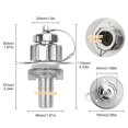 thumbnail image 2 of LEEYNEER Robust RV City Water Inlet Featuring a Check Valve And Anti-Siphon Design  with Thread Dimensions of 4.33”X1.81”  Ensuring a Secure Water Supply for Camper Trailers And Recreatio, 2 of 5