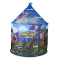 thumbnail image 3 of Juguete tipo casita para niños, tienda de juegos para niños, tienda de campaña de dibujos animados, yurta de cabaña plegable para guardería, jardín de mundo de los dinosaurios, 3 of 9