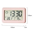 thumbnail image 2 of Reloj simple, ligero y delgado, reloj electrónico de temperatura y humedad, reloj conveniente, 2 of 5