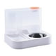 thumbnail image 1 of Comedero para gatos y dispensador de agua, comedero y bebedero para perros, cuenco para comida, cuenco para alimentación de mascotas Con cuenco de acero, 1 of 8