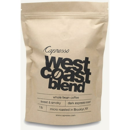 Capresso West Coast Blend Coffee Beans Espresso Roast ,16-ounce