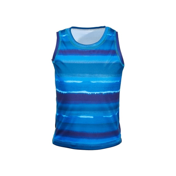 ID Ideology Big Boys Striped Tank Top True Green XL