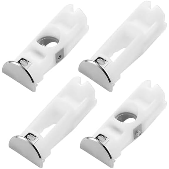 2 Packs DA61-07540A Freezer Door Handle Support Kit - Freezer Door Handle Parts Replacement - Compatible with Samsung Refrigerator - White